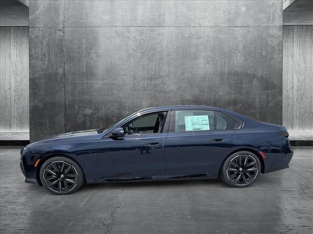 new 2025 BMW 740 car, priced at $118,915