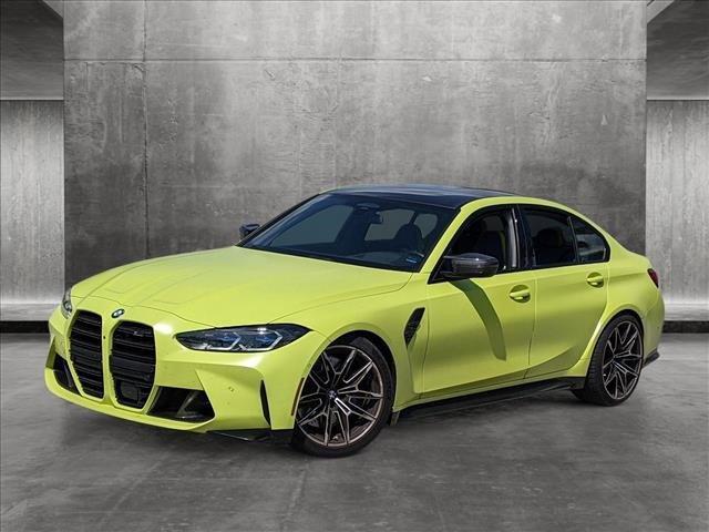 used 2021 BMW M3 car, priced at $74,998