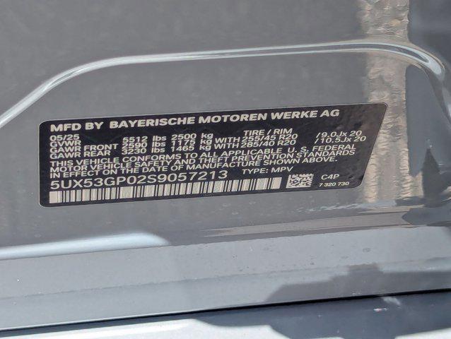 new 2025 BMW X3 car, priced at $58,810