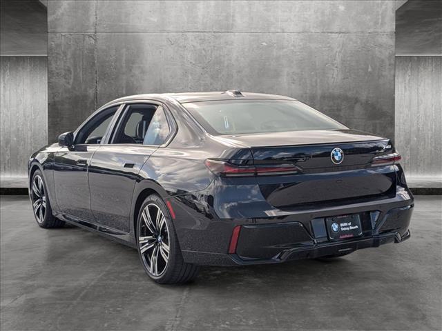 new 2025 BMW 740 car, priced at $100,655