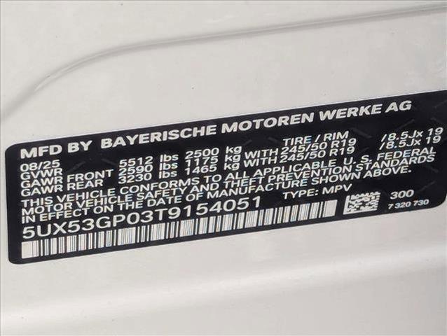 new 2026 BMW X3 car, priced at $54,185