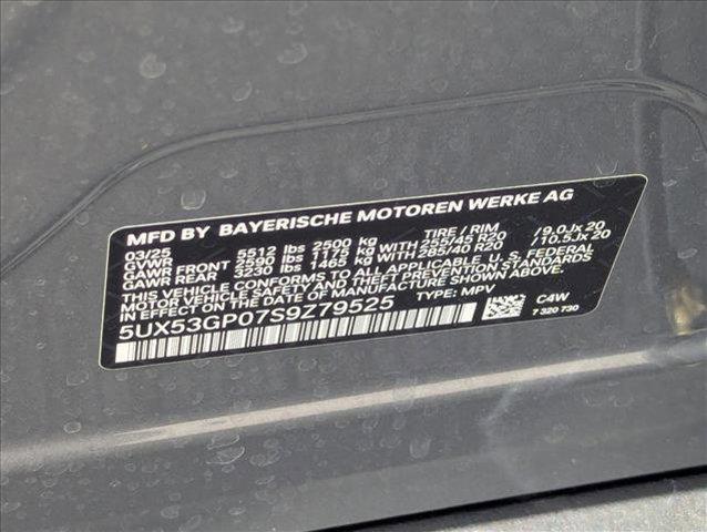 used 2025 BMW X3 car, priced at $53,895
