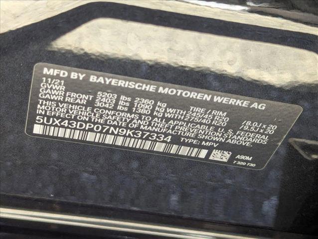 used 2022 BMW X3 car, priced at $35,708