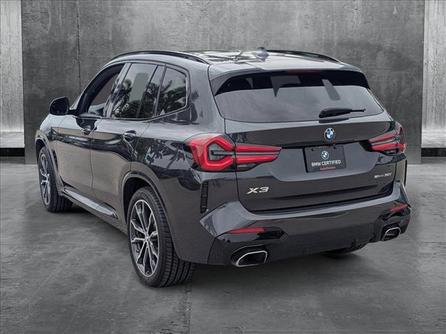 used 2022 BMW X3 car, priced at $33,453