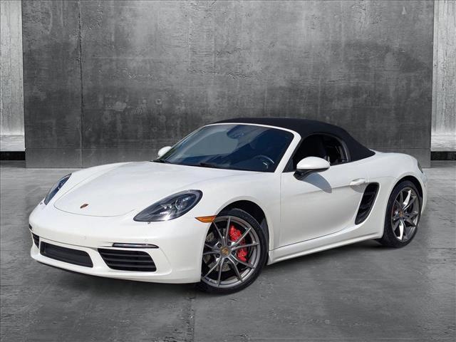 used 2020 Porsche 718 Boxster car, priced at $70,098