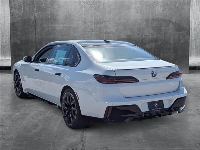 new 2025 BMW 740 car, priced at $102,635