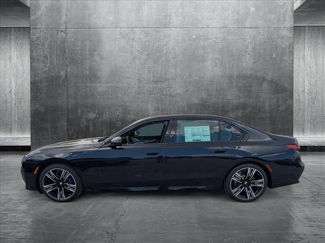 new 2025 BMW 740 car, priced at $111,405