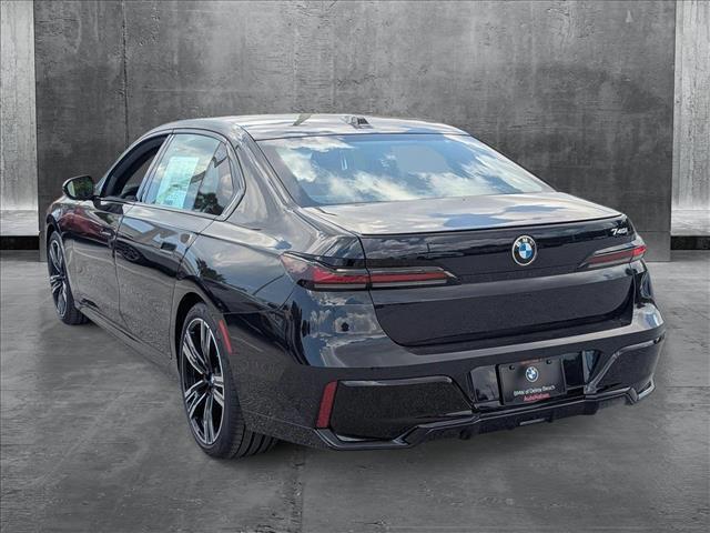 new 2025 BMW 740 car, priced at $111,405