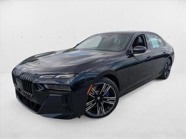 new 2025 BMW 740 car, priced at $111,405