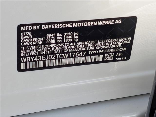 new 2026 BMW i7 car, priced at $120,880