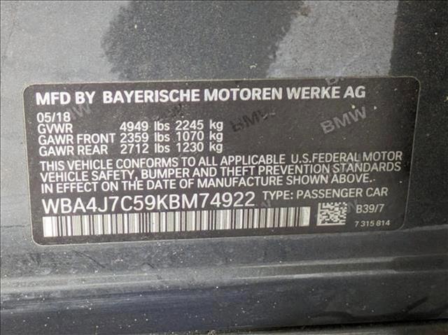 used 2019 BMW 440 Gran Coupe car, priced at $23,991