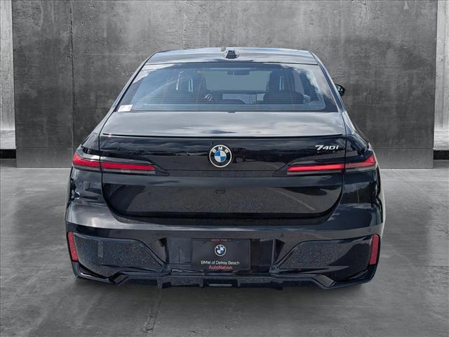 new 2025 BMW 740 car, priced at $107,035