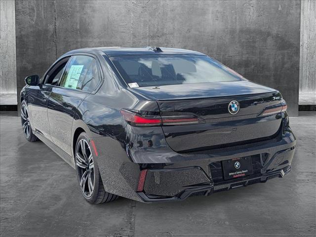 new 2025 BMW 740 car, priced at $107,035