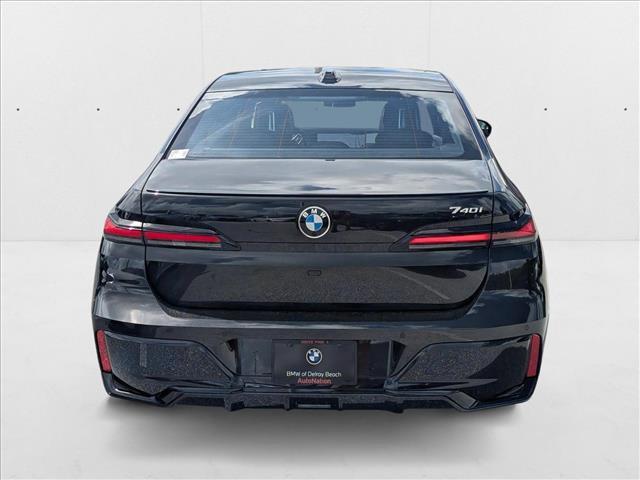 new 2025 BMW 740 car, priced at $107,035