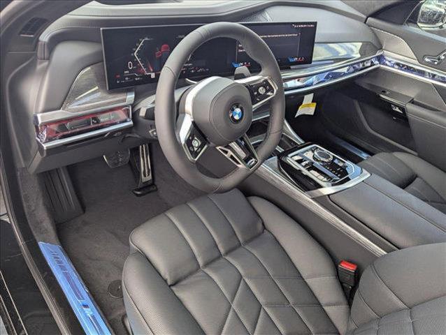 new 2025 BMW 740 car, priced at $107,035