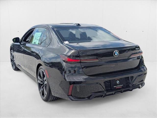 new 2025 BMW 740 car, priced at $107,035