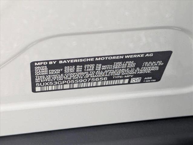 used 2025 BMW X3 car, priced at $54,810