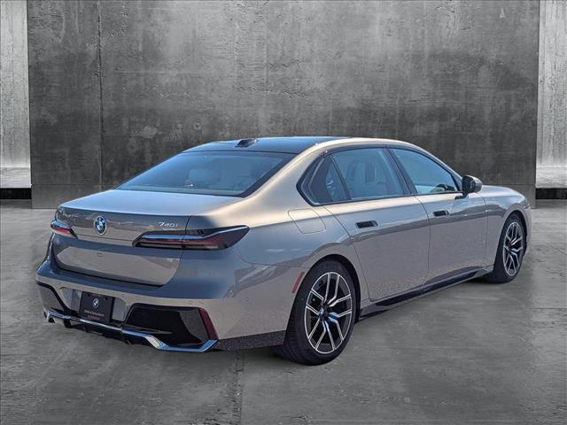 new 2025 BMW 740 car, priced at $112,005