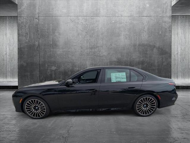 new 2025 BMW 740 car, priced at $106,385