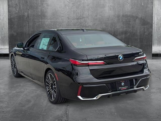 new 2025 BMW 740 car, priced at $106,385