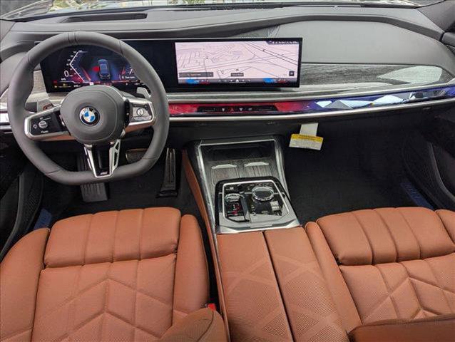 new 2025 BMW 740 car, priced at $106,385