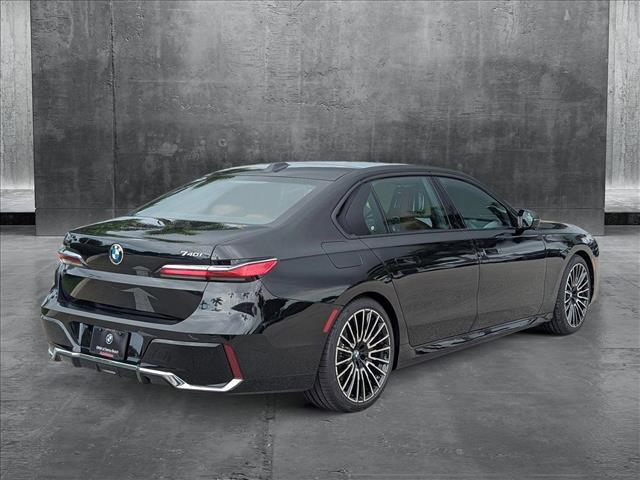 new 2025 BMW 740 car, priced at $106,385