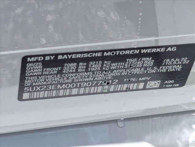new 2026 BMW X7 car, priced at $94,905