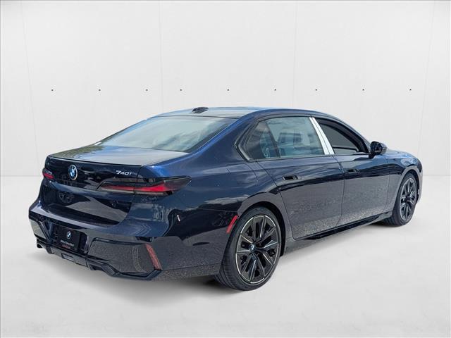 new 2025 BMW 740 car, priced at $118,915