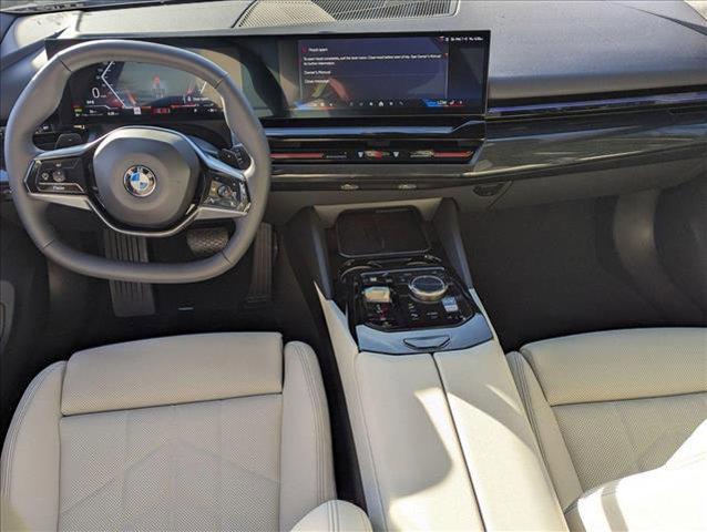 new 2025 BMW 530 car, priced at $61,605