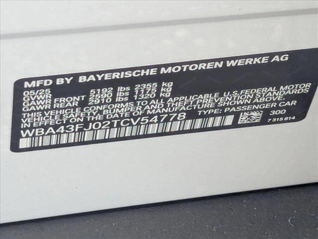 new 2026 BMW 530 car, priced at $63,065