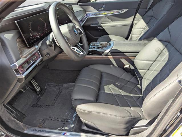 used 2025 BMW 740 car, priced at $83,395