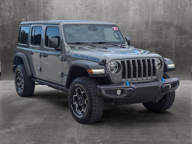 used 2021 Jeep Wrangler Unlimited car, priced at $36,795