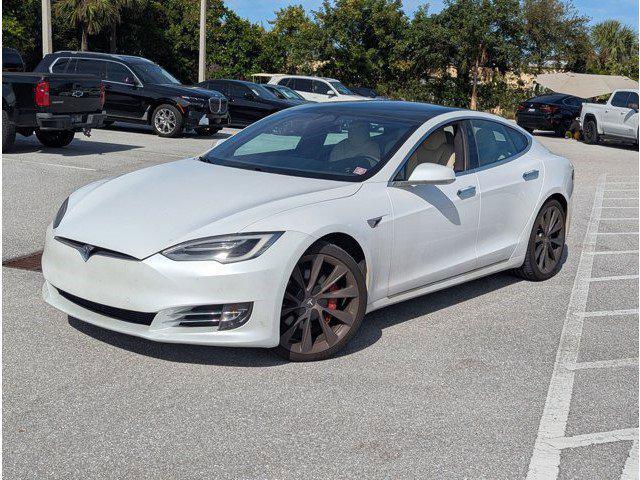 used 2021 Tesla Model S car, priced at $44,998