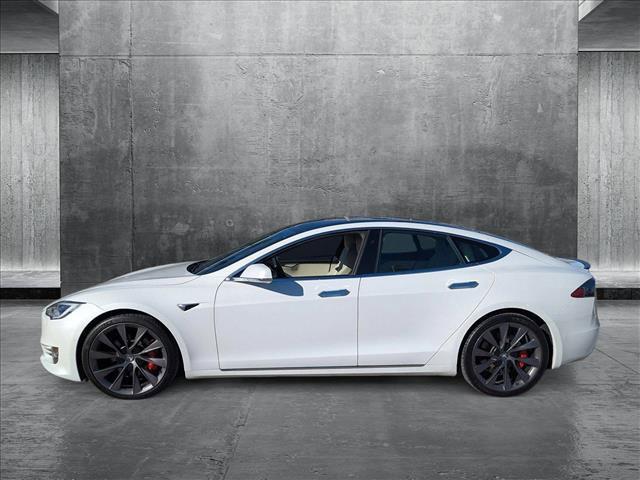 used 2021 Tesla Model S car, priced at $44,625