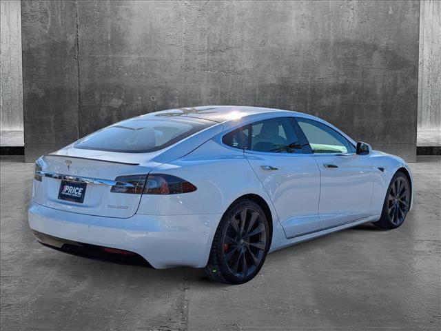 used 2021 Tesla Model S car, priced at $44,625