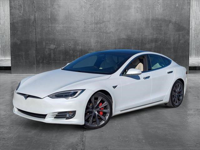 used 2021 Tesla Model S car, priced at $44,625