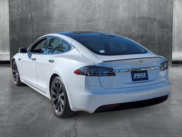 used 2021 Tesla Model S car, priced at $44,625