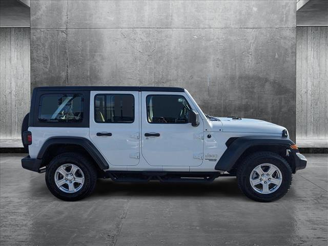 used 2019 Jeep Wrangler Unlimited car, priced at $29,379