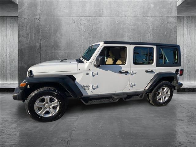 used 2019 Jeep Wrangler Unlimited car, priced at $29,379