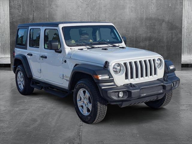 used 2019 Jeep Wrangler Unlimited car, priced at $29,379