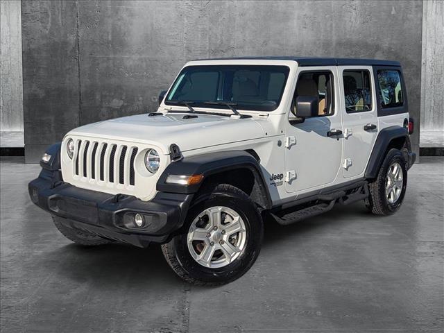 used 2019 Jeep Wrangler Unlimited car, priced at $29,379