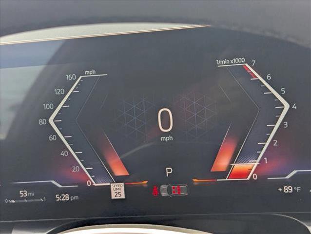 new 2025 BMW X3 car, priced at $55,110