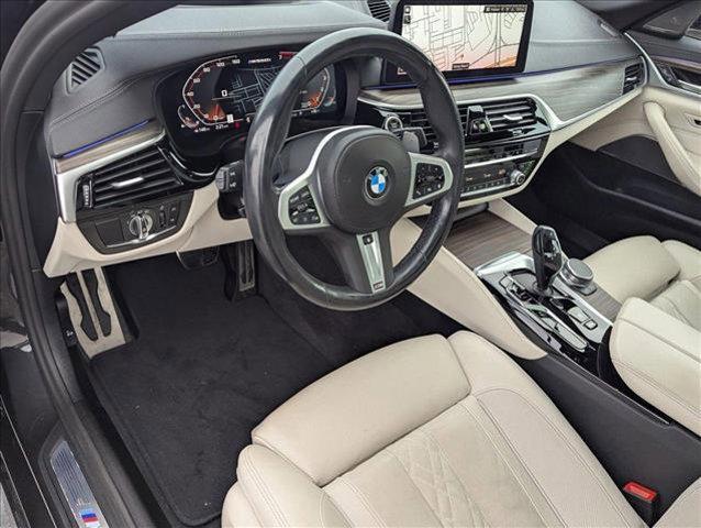 used 2023 BMW M550 car, priced at $57,998