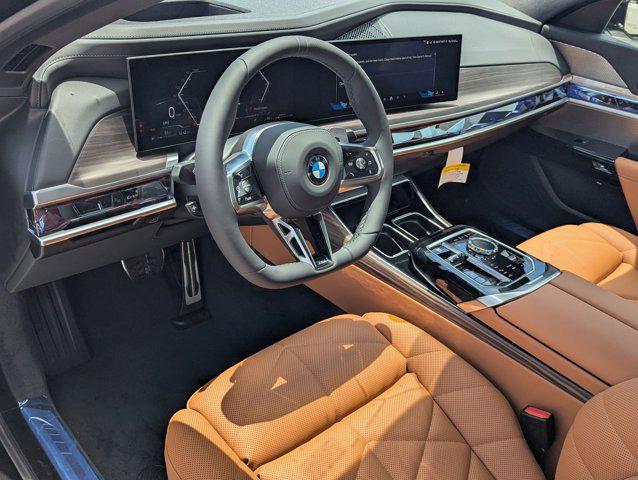 new 2025 BMW 740 car, priced at $104,635
