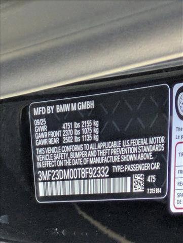 new 2026 BMW M2 car, priced at $74,775