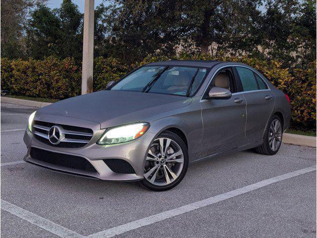 used 2019 Mercedes-Benz C-Class car, priced at $22,999