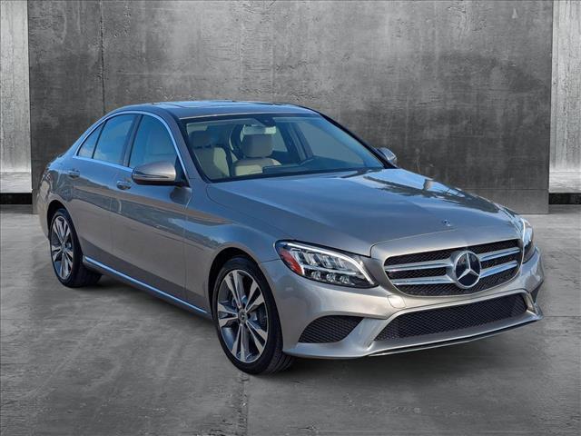 used 2019 Mercedes-Benz C-Class car, priced at $22,037