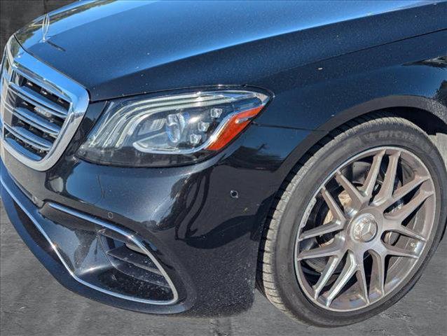 used 2018 Mercedes-Benz AMG S 63 car, priced at $51,552