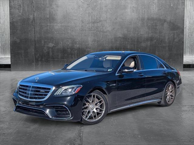 used 2018 Mercedes-Benz AMG S 63 car, priced at $51,552