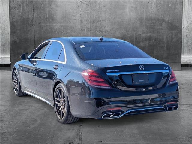 used 2018 Mercedes-Benz AMG S 63 car, priced at $51,552